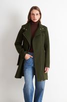 Abrigo Cierre Lateral Oliva Nicopoly