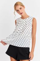 Blusa Puntos Blancos Nicopoly