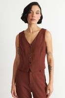 Gilet 4 Botones Óxido Nicopoly