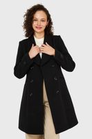 Abrigo Solapa Redonda NegroNicopoly