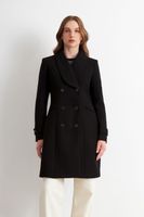 Abrigo Solapa Redonda NegroNicopoly