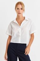 Camisa Semi Corta Blanco Nicopoly