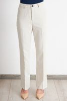 Pantalón Sastrero Recto Blanco Nicopoly