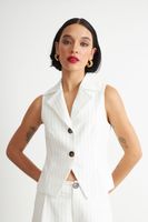 Gilet Blanco Rayas Diplomáticas  Nicopoly