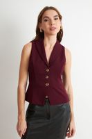 Gilet Sastre Entallado Burdeo Nicopoly