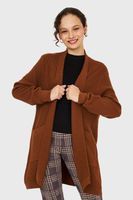 Tapado Básico Bolsillos Café Nicopoly