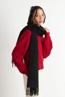 Bufanda Gruesa Negro Nicopoly