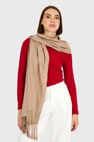 Bufanda Suave Moca Nicopoly