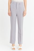 Pantalón Entallado Costuras Delanteras Celeste Nicopoly