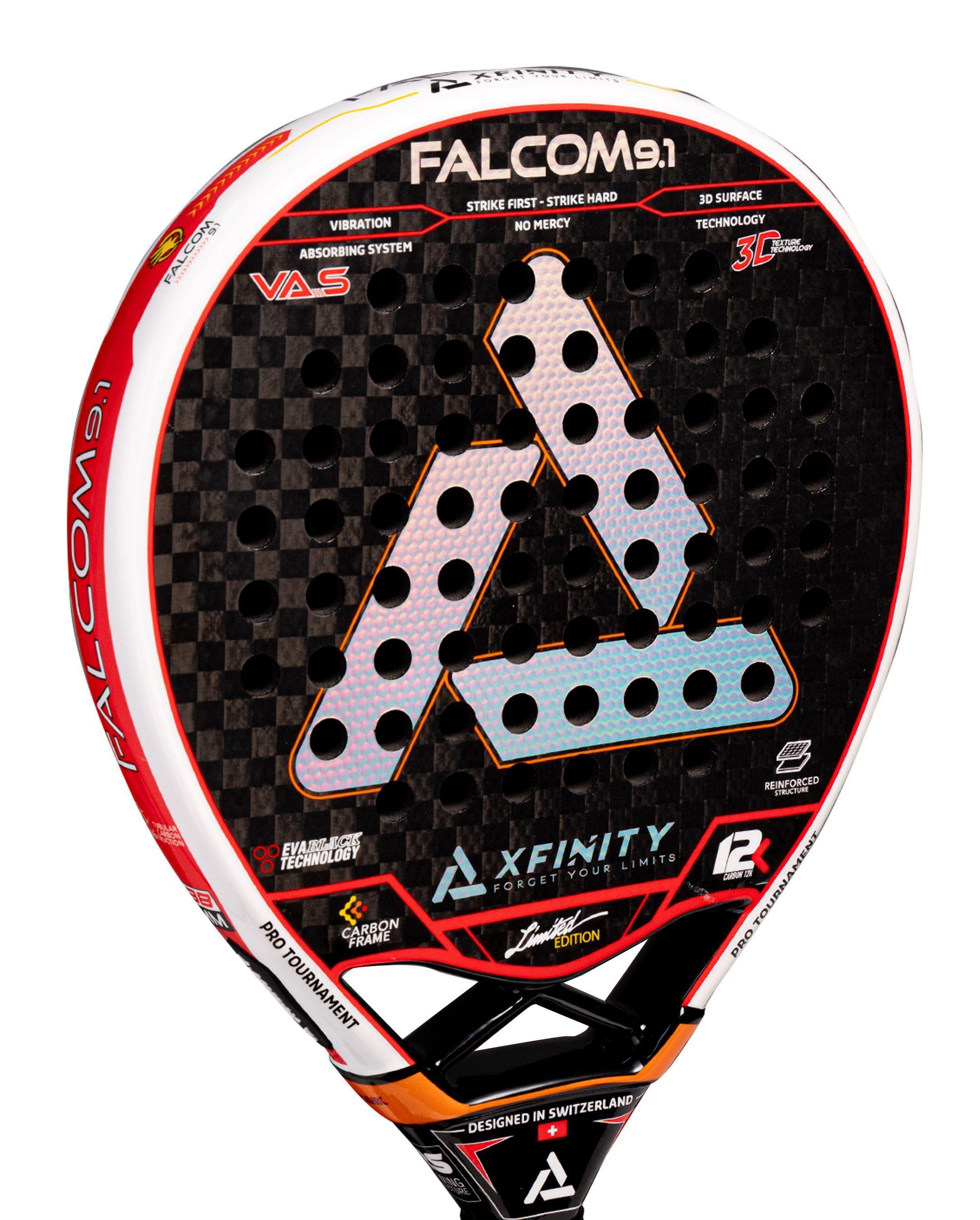 PALA PADEL XFINITY FALCOM 9.1 Carbono 12K-2