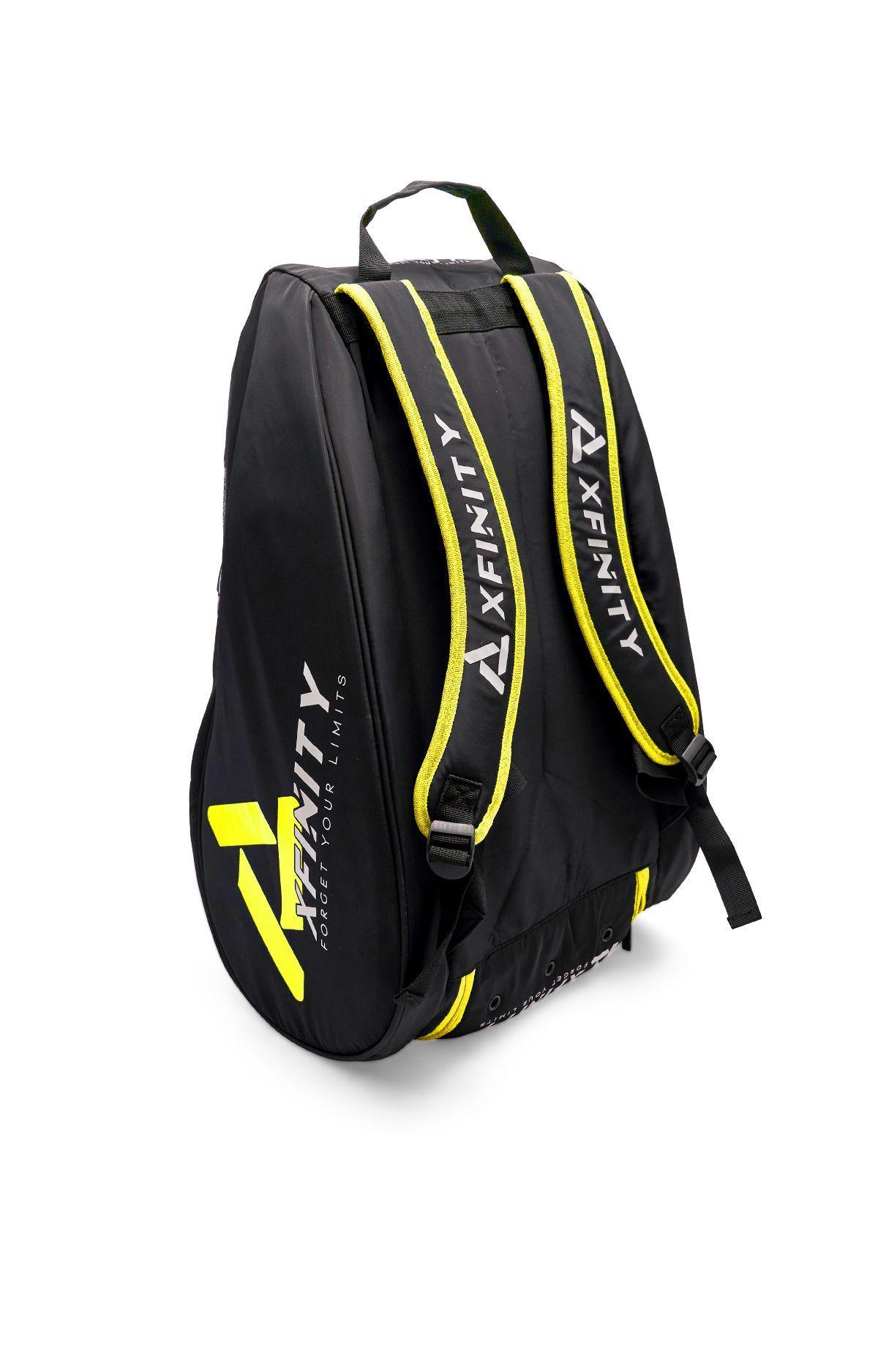 BOLSO PADEL XFINITY CON BOLSILLOS THERMO TECH - Amarillo-3
