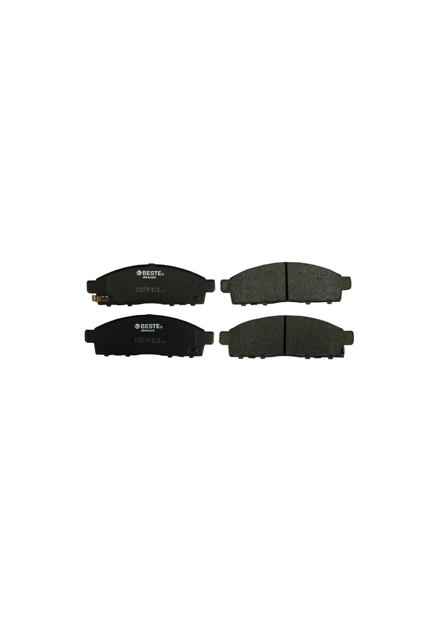 Pastillas de freno delanteras PP1733 para Mitsubishi L200-0