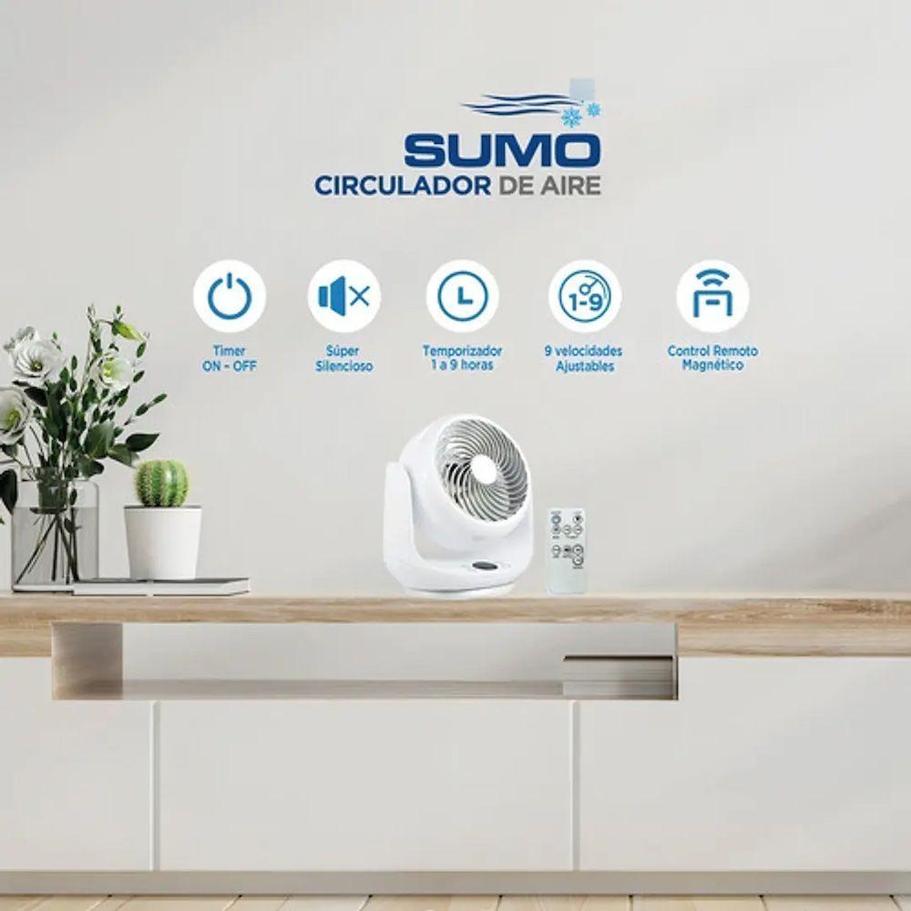 Ventilador De Mesa Ultra Silencioso Con Control Remoto-2
