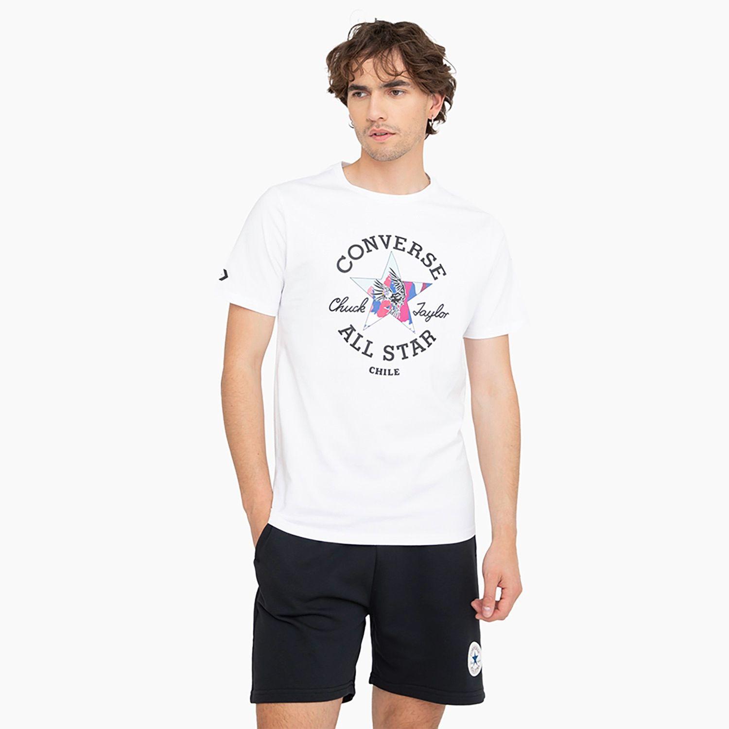 Polera Converse City Tees M/C Hombre Negro-0