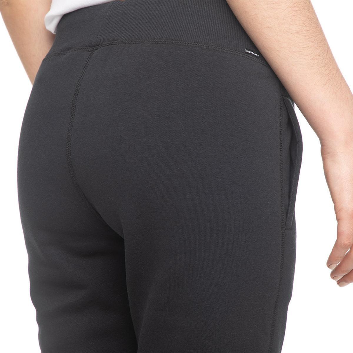 Pantalón Converse Core Chuck Patch Mujer Negro-3