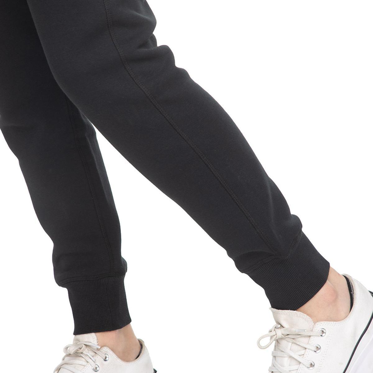 Pantalón Converse Core Chuck Patch Mujer Negro-4
