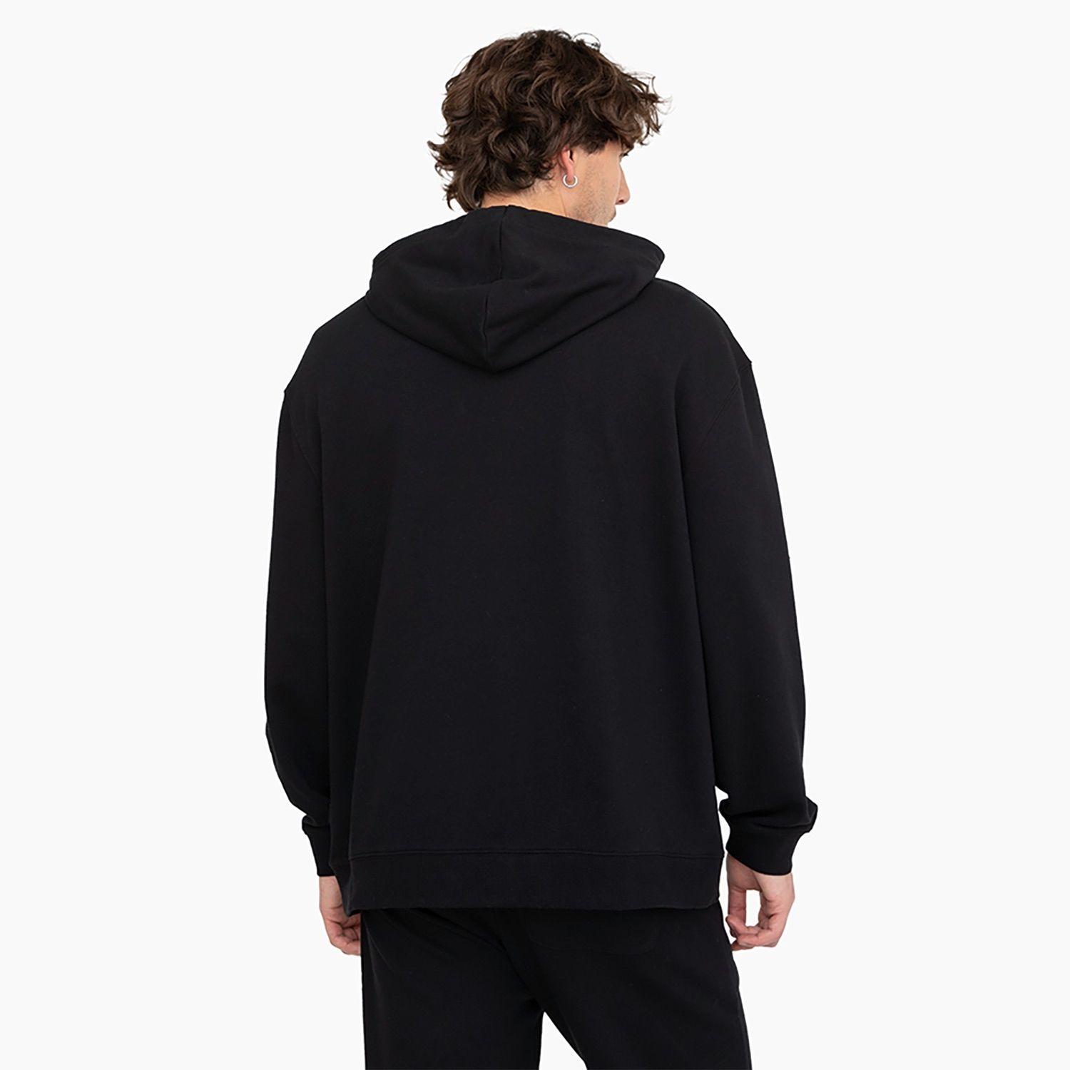 Polerón Converse Hoodie Your Logo Hombre Negro-1