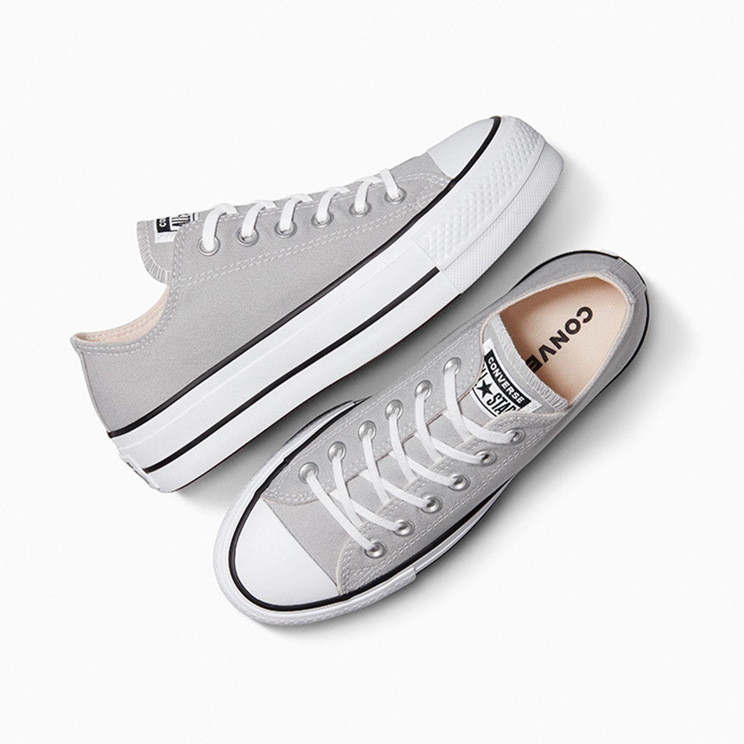 Zapatilla Converse Chuck Taylor All Star Lift Seasonal Color Mujer Gris-2
