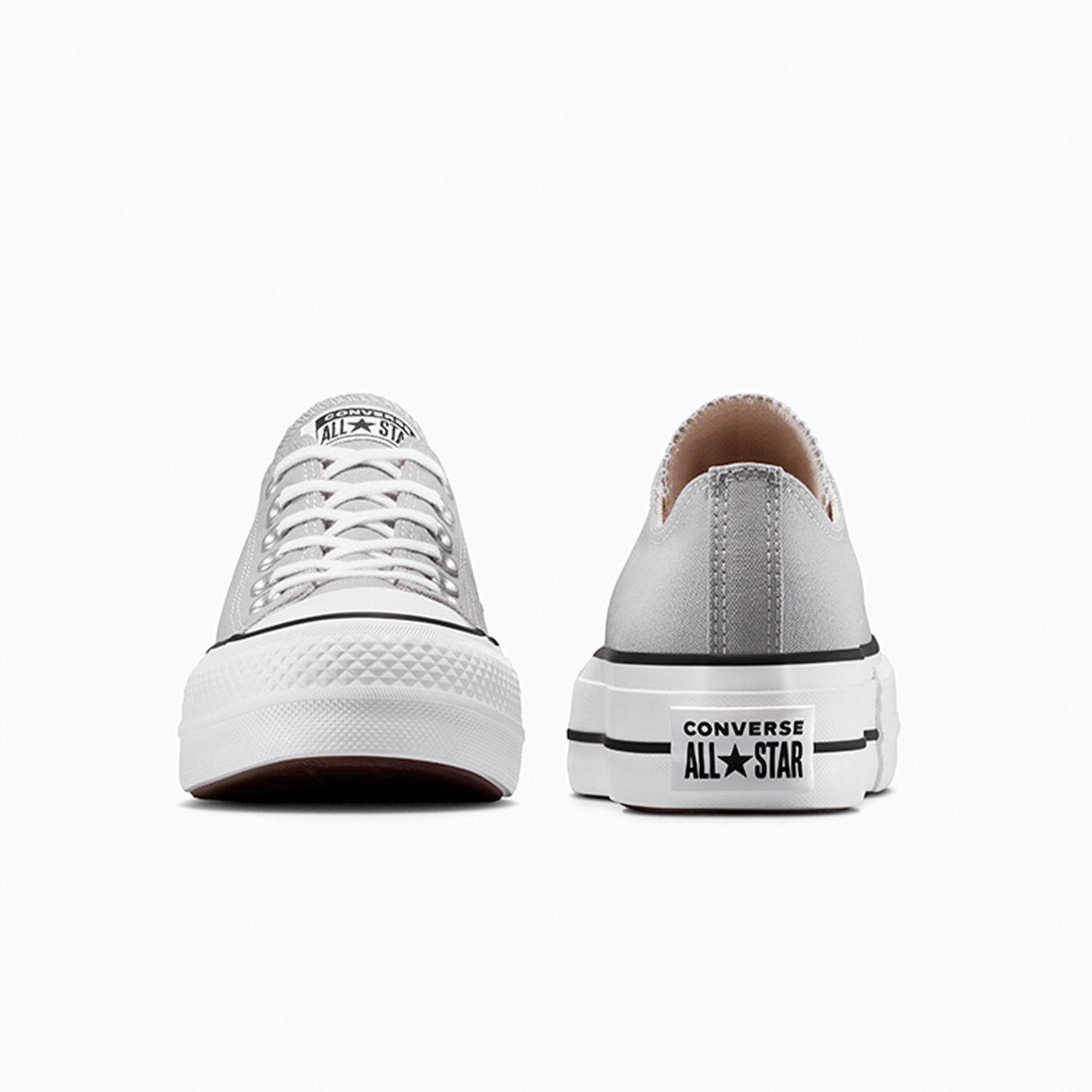 Zapatilla Converse Chuck Taylor All Star Lift Seasonal Color Mujer Gris-4