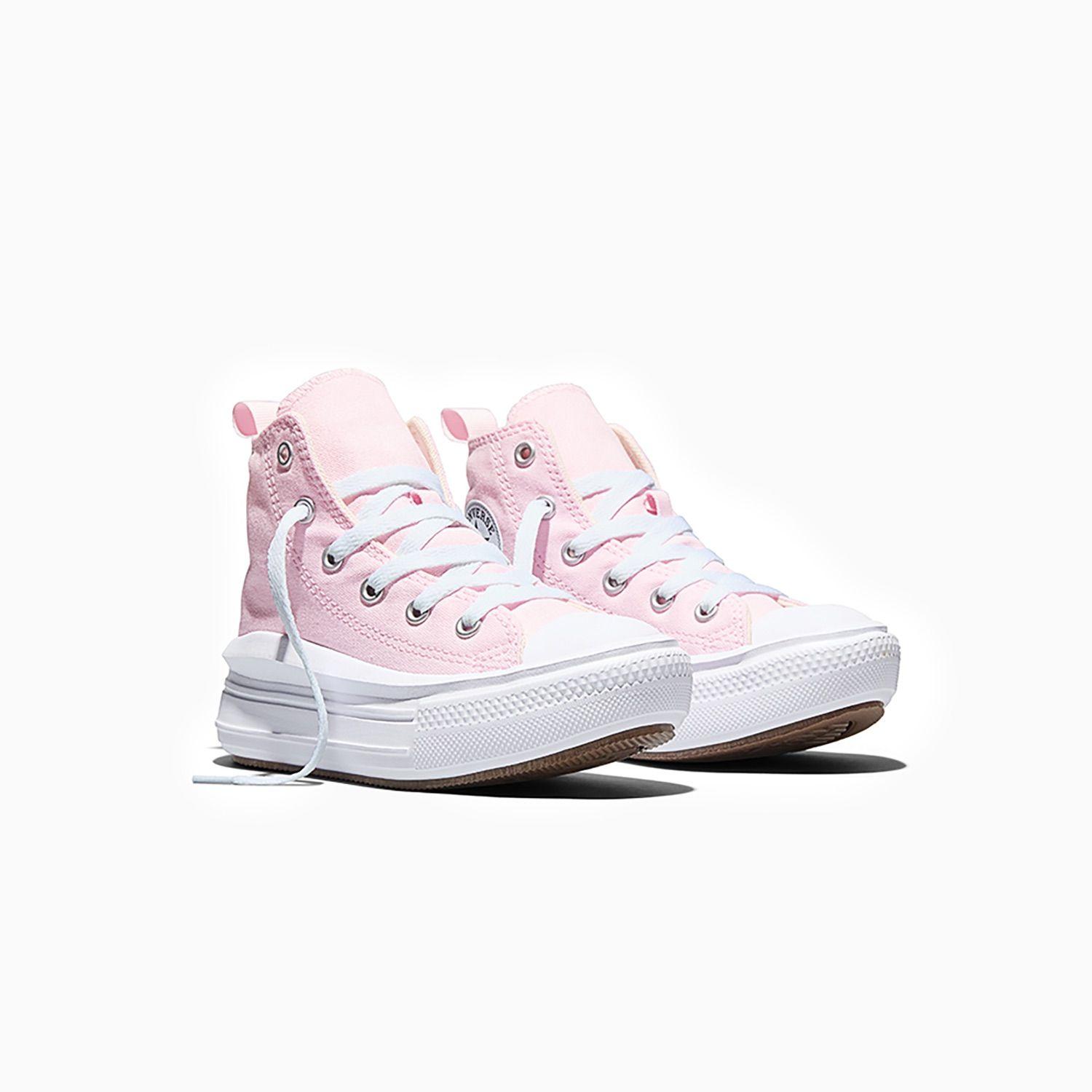 Zapatilla Converse Chuck Taylor All Star Move Niños Rosado/Claro-3