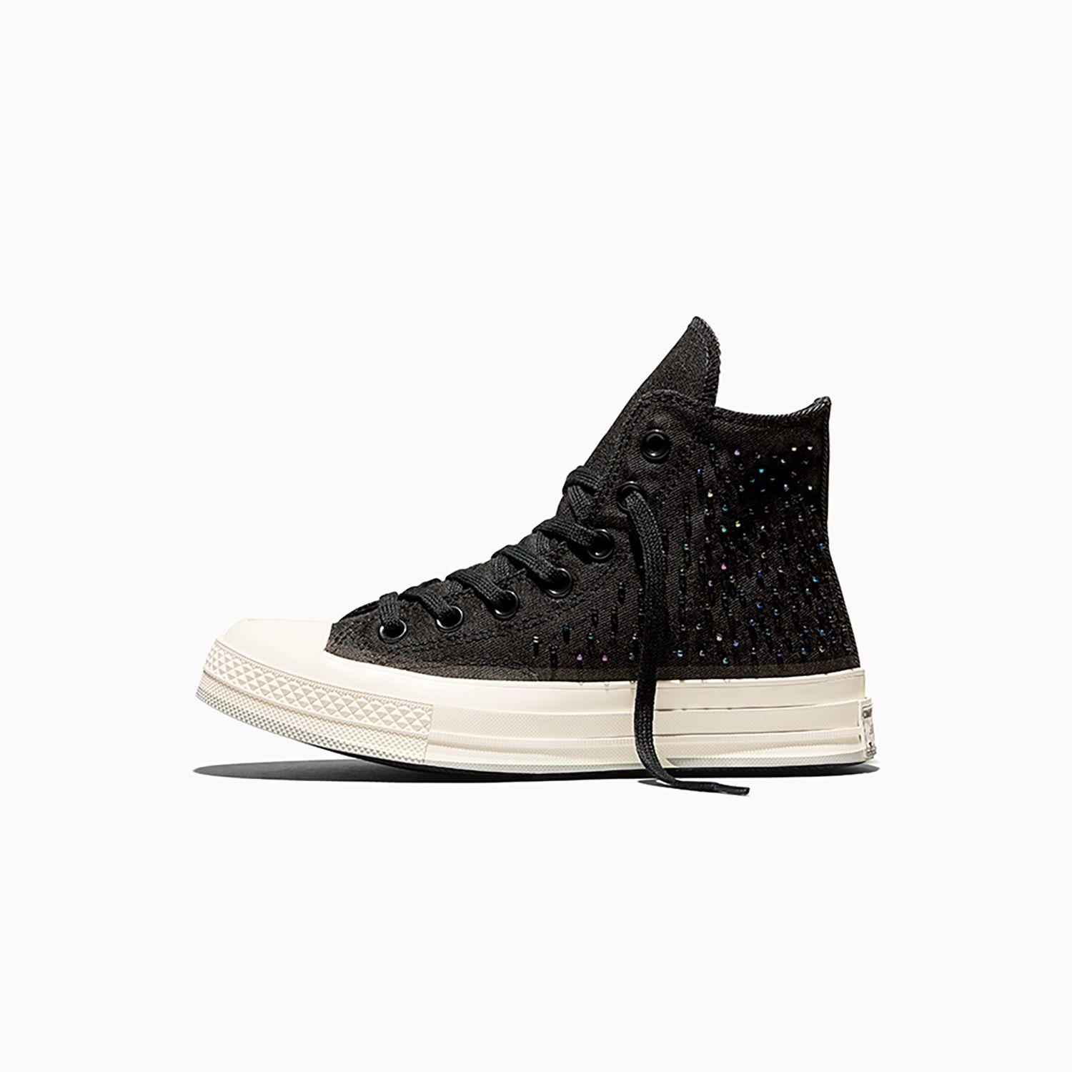 Zapatilla Converse Chuck 70 Mujer Negro Caña Alta-1