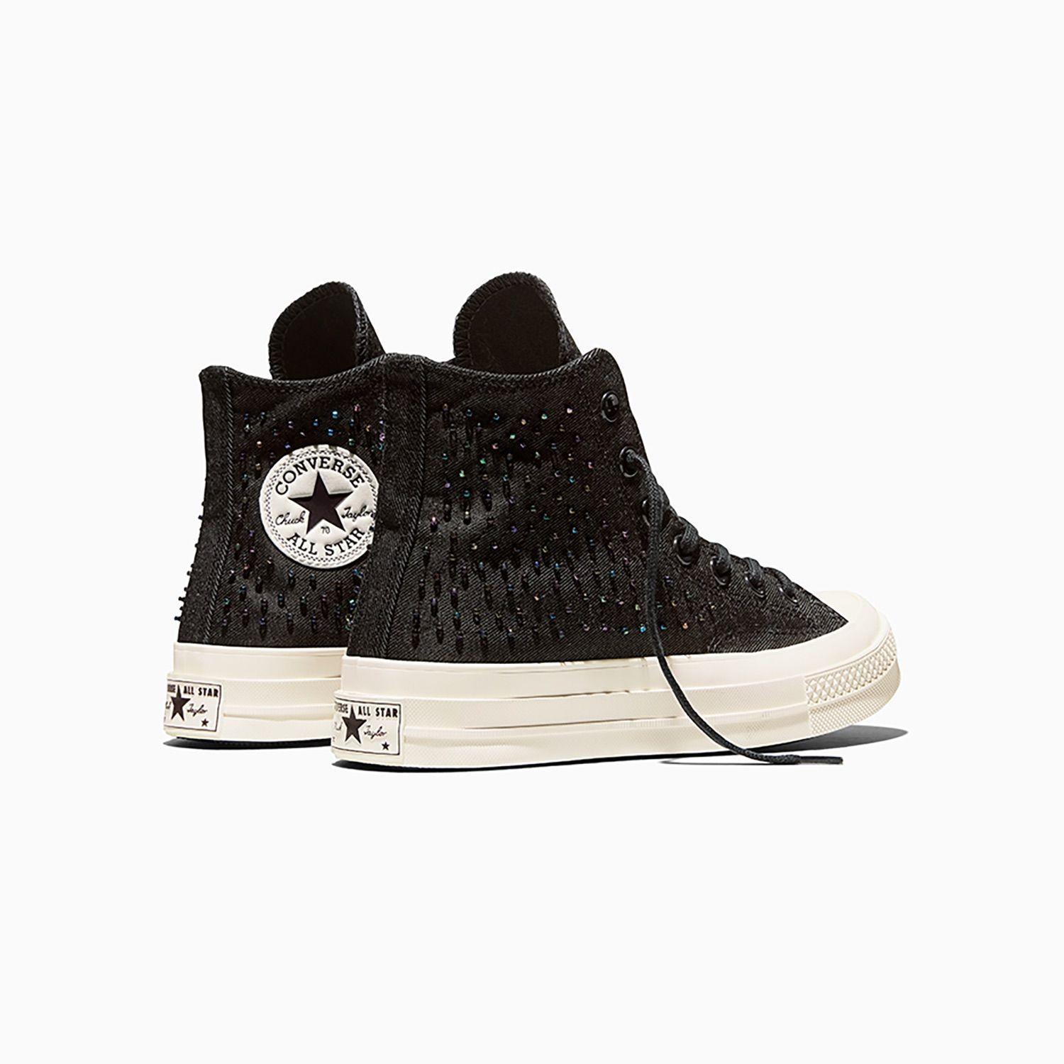 Zapatilla Converse Chuck 70 Mujer Negro Caña Alta-5