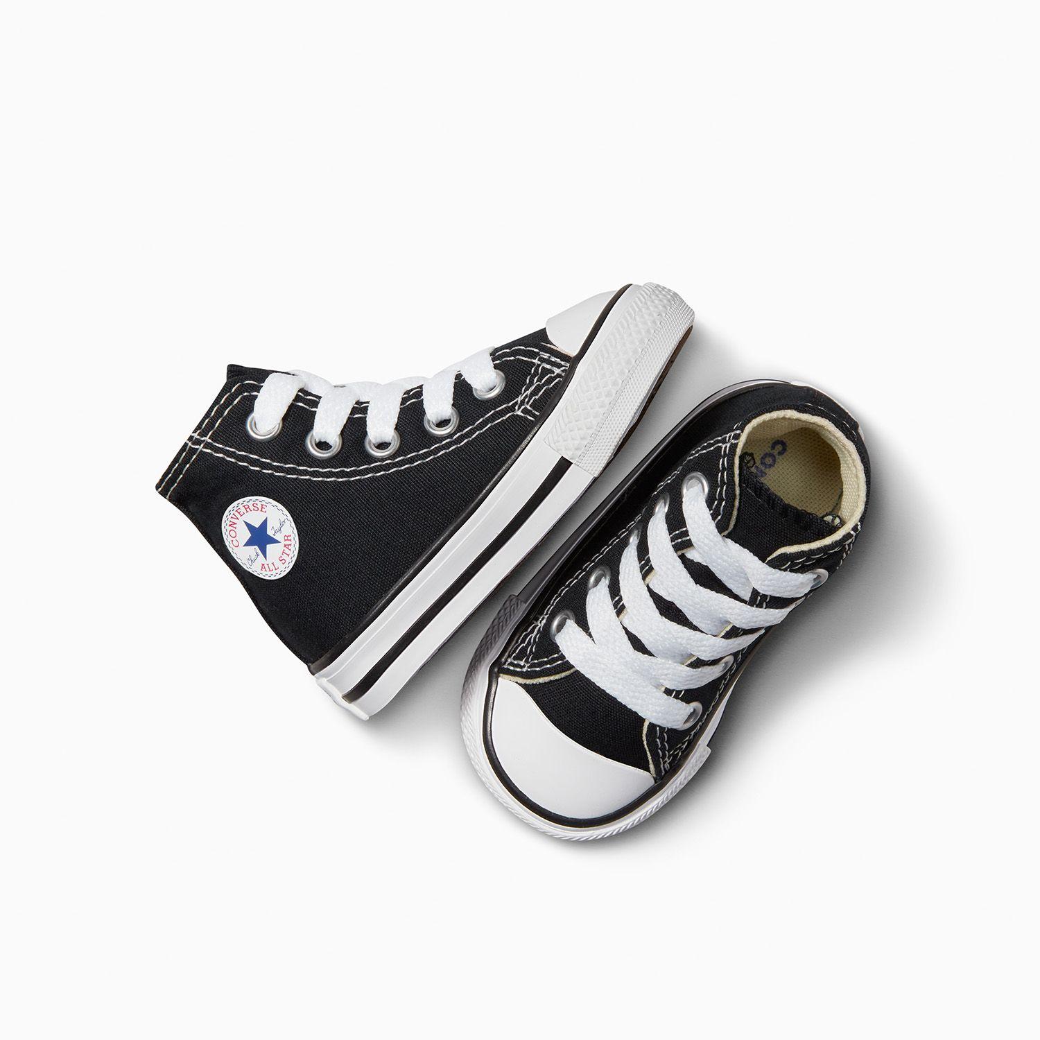 Zapatilla Converse Chuck Taylor All Star Baby Niños Negro-3