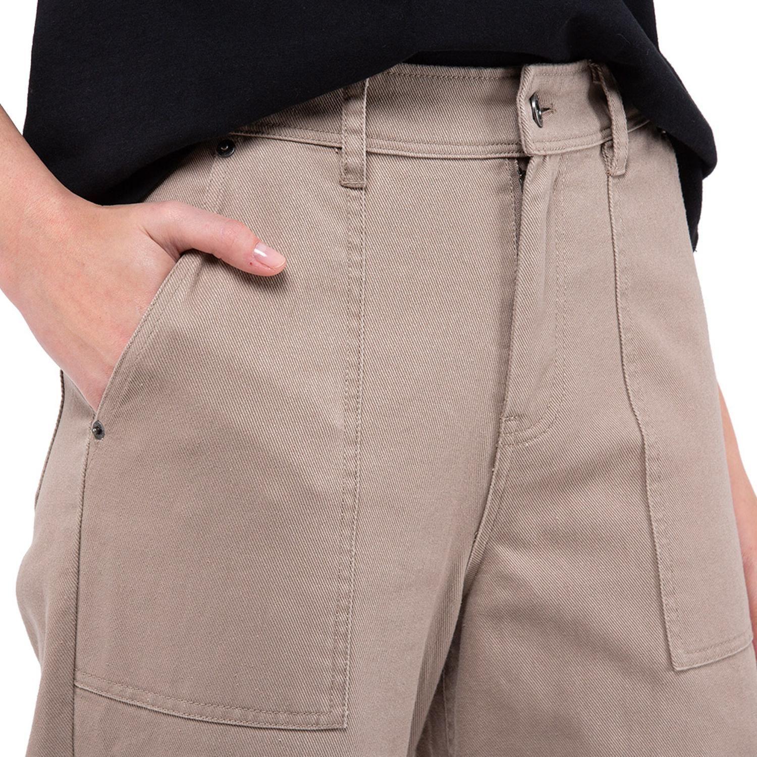 Pantalón Converse Star Chevron Mujer Café-2