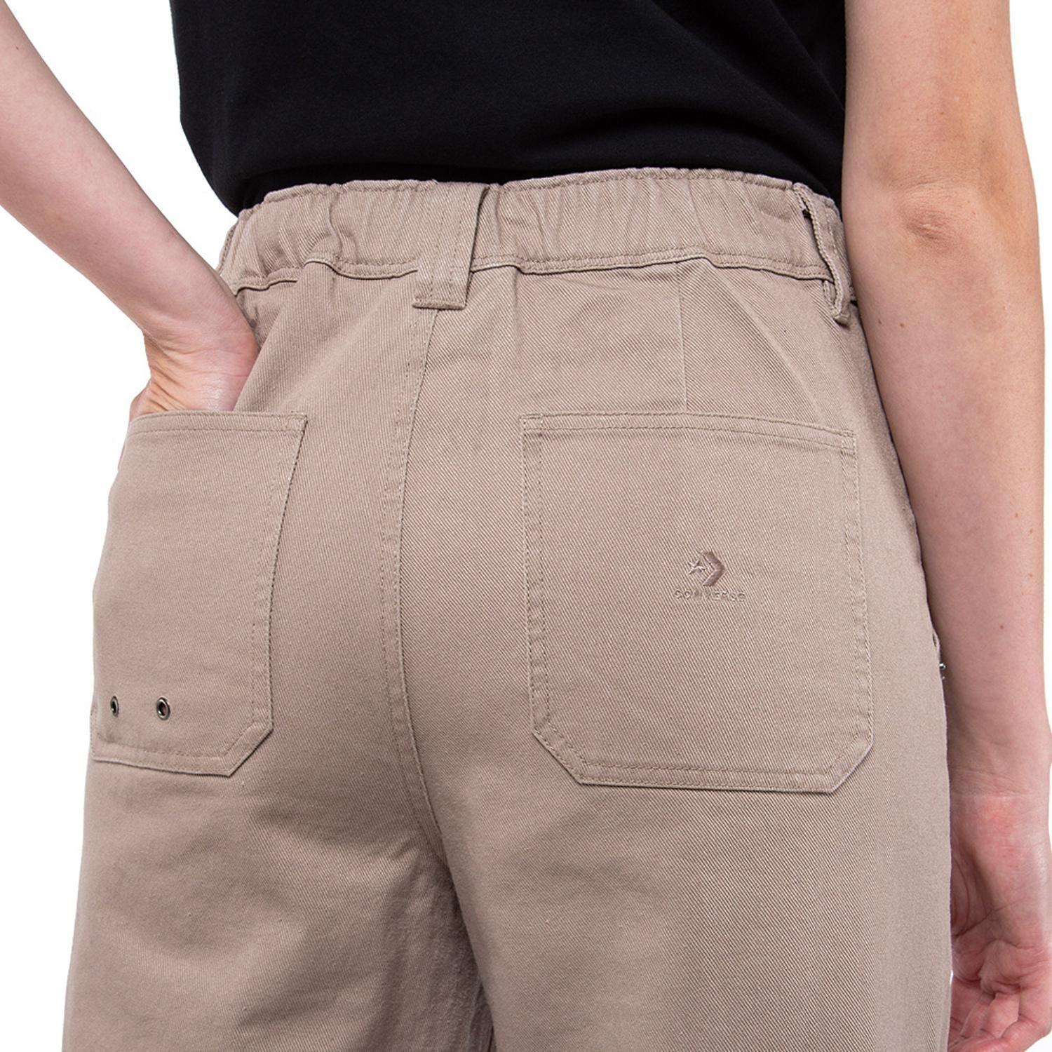 Pantalón Converse Star Chevron Mujer Café-3