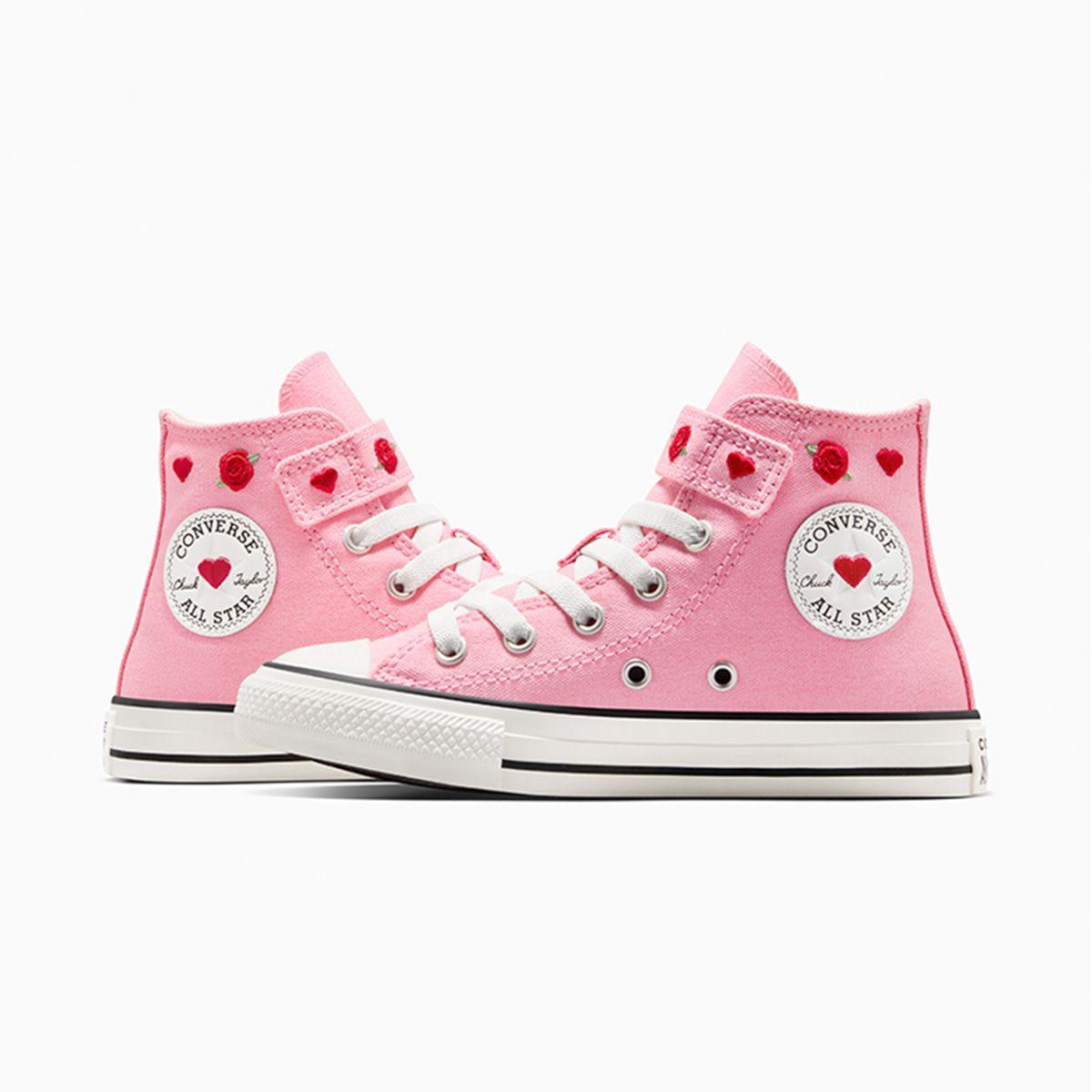 Zapatilla Converse Chuck Taylor All Star 1V Niños Rosado-6