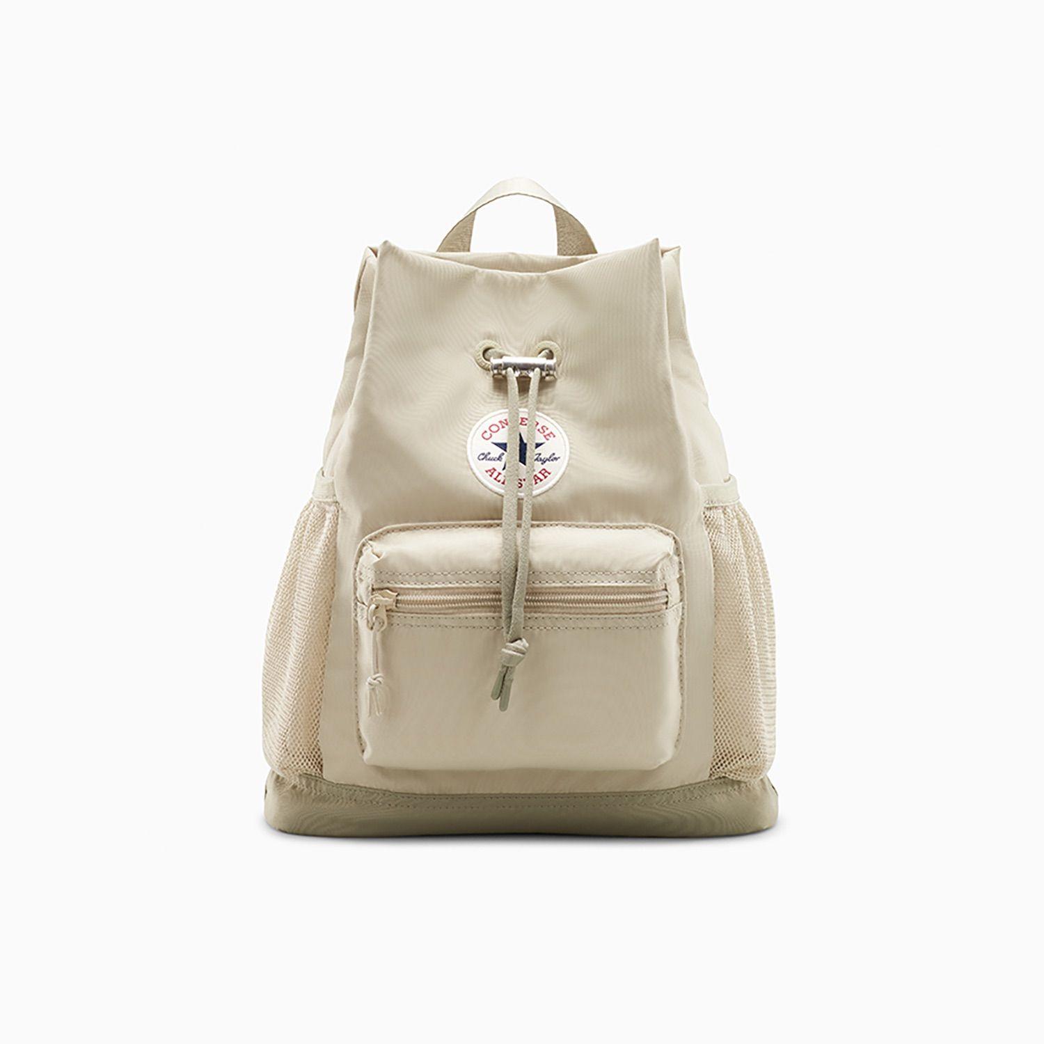 Mochila Converse Go Lo Cinched Bucket Unisex Beige-0