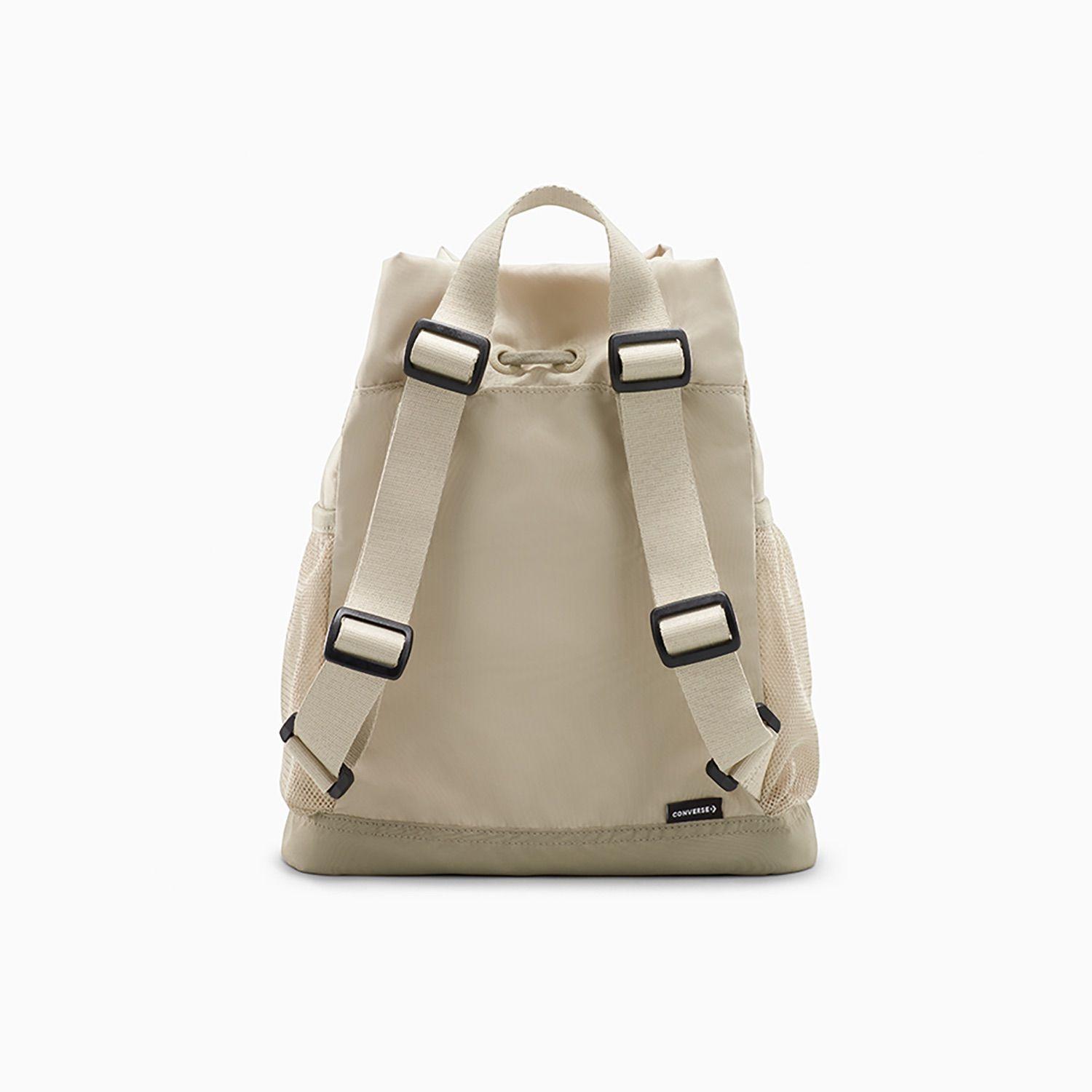 Mochila Converse Go Lo Cinched Bucket Unisex Beige-1