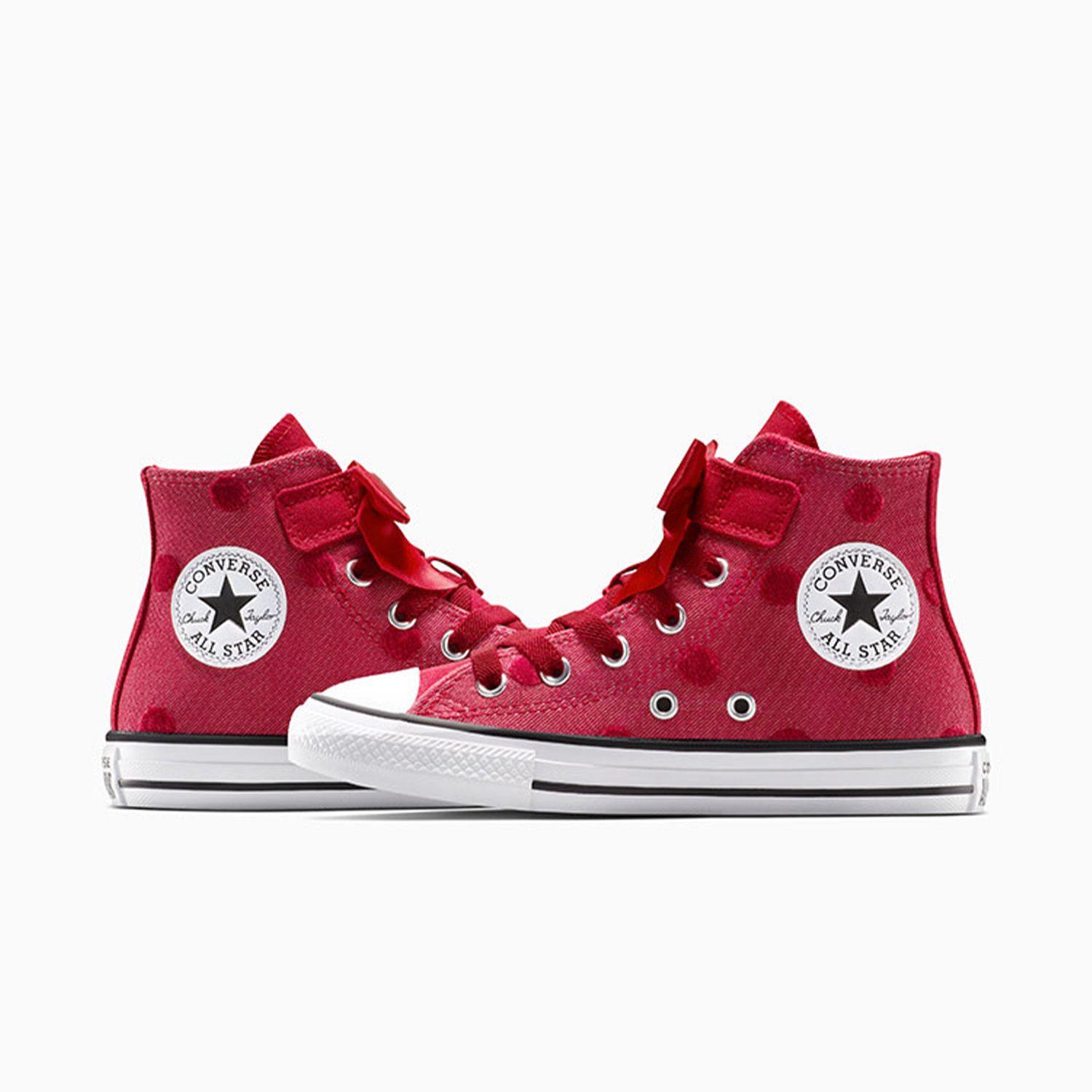 Zapatilla Converse Chuck Taylor All Star 1V Niños Rojo-5