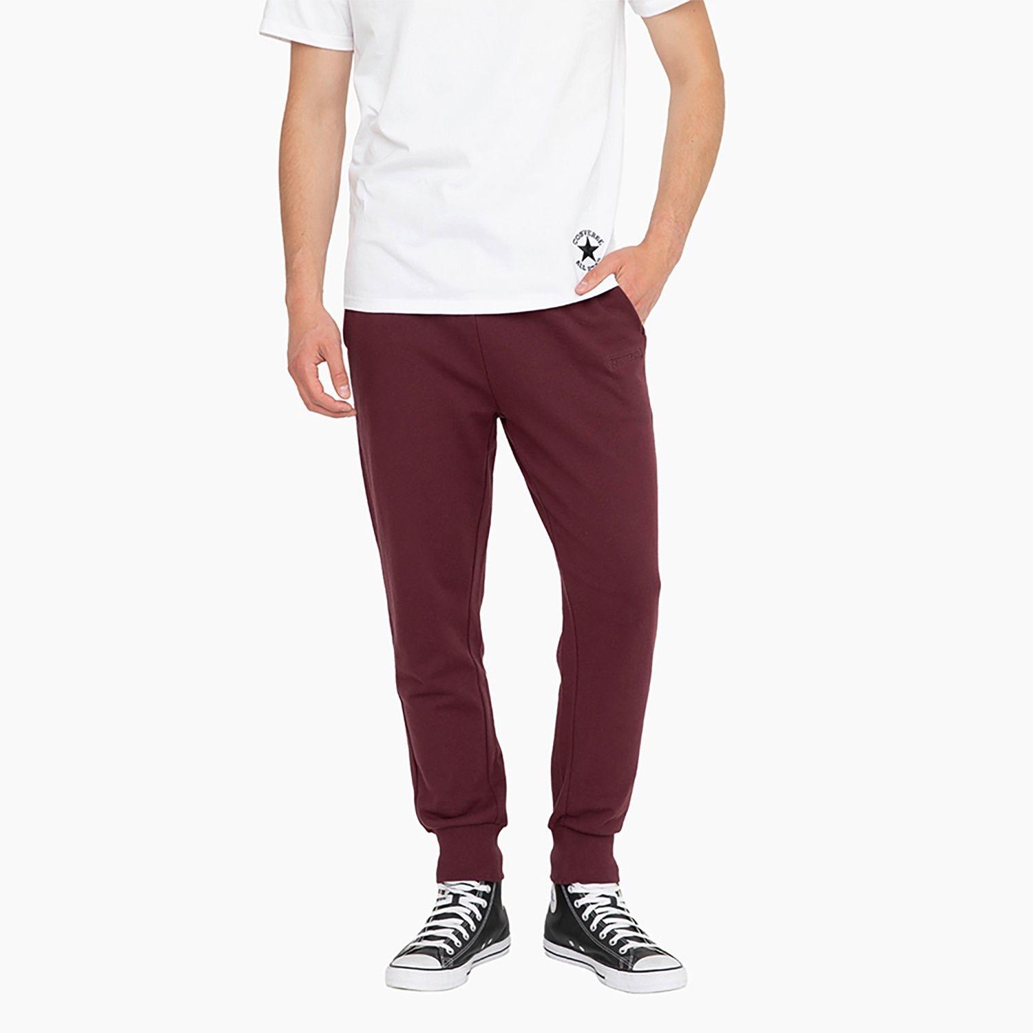 Pantalón Converse Your Logo Hombre Morado-0
