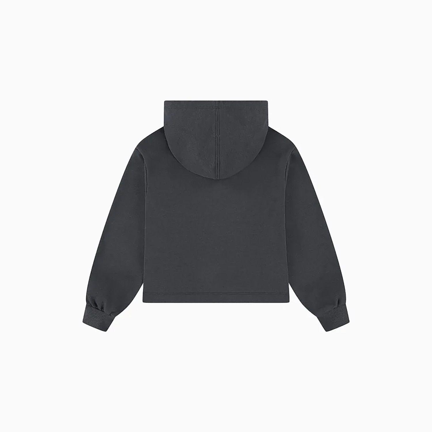 Polerón Converse Boxy Niños Gris-1