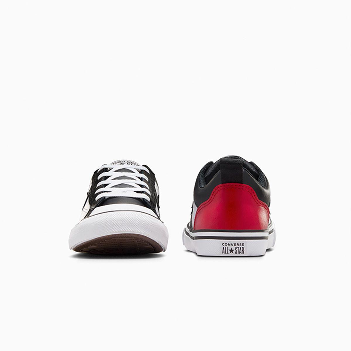 Zapatilla Converse Pro Blaze Niños Blanco/Negro/Rojo-5