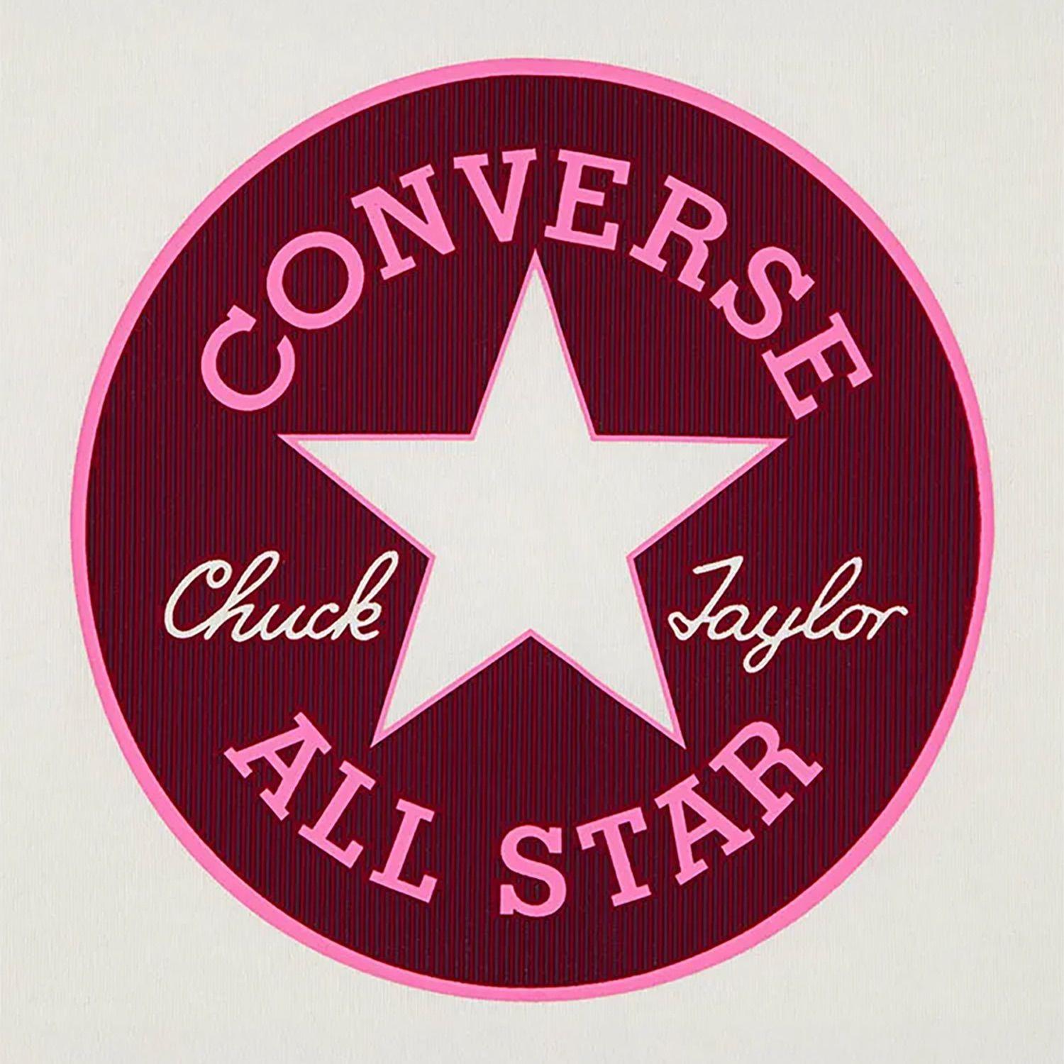 Polera Converse Diected Ctp Classic Niños Blanco-1