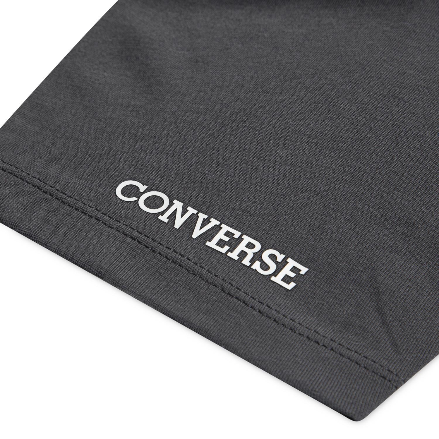 Polera Converse Diected M/C Jr. Niños Negro-3