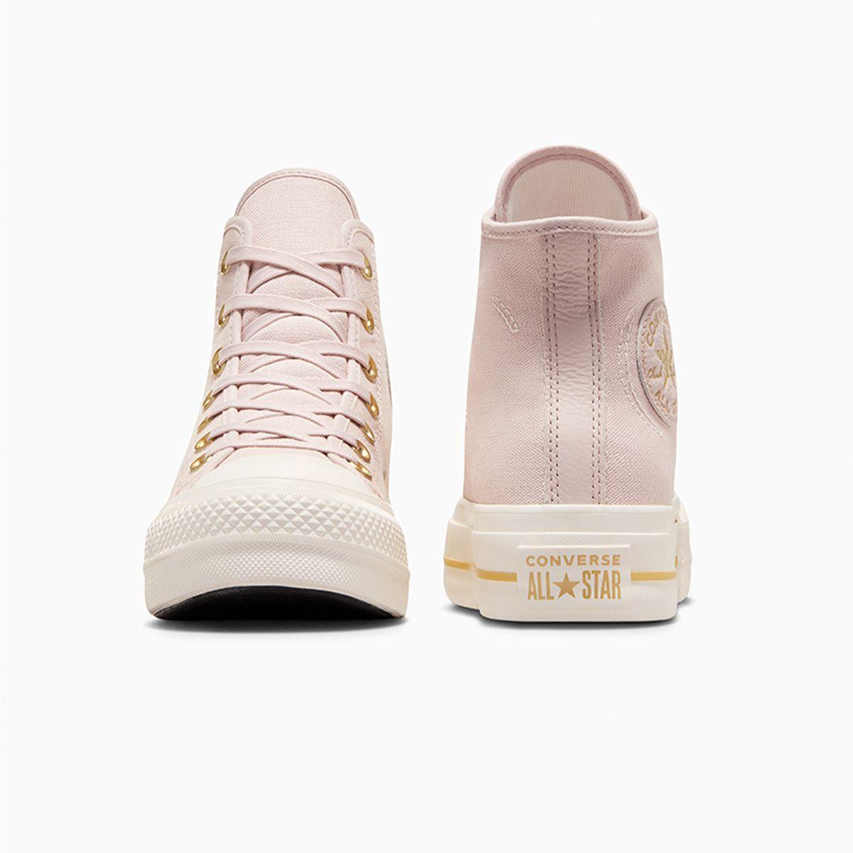 Zapatilla Converse Chuck Taylor All Star Lift Mujer Rosado Claro Caña Alta-5