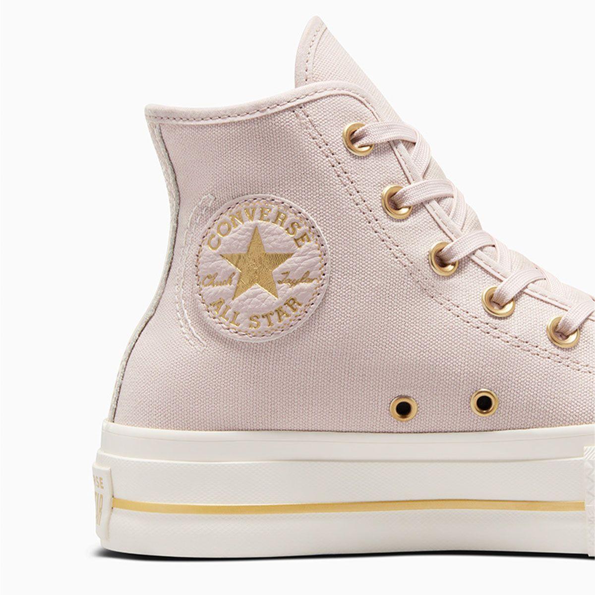 Zapatilla Converse Chuck Taylor All Star Lift Mujer Rosado Claro Caña Alta-7