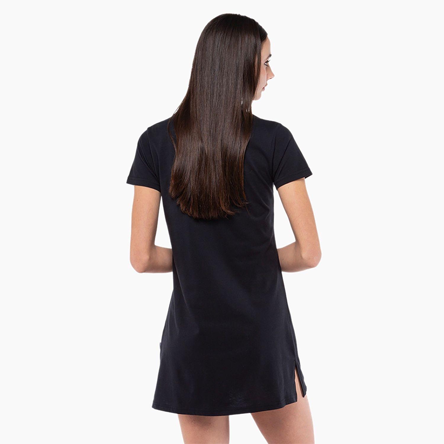 Vestido Converse Your Logo Mujer Negro-1