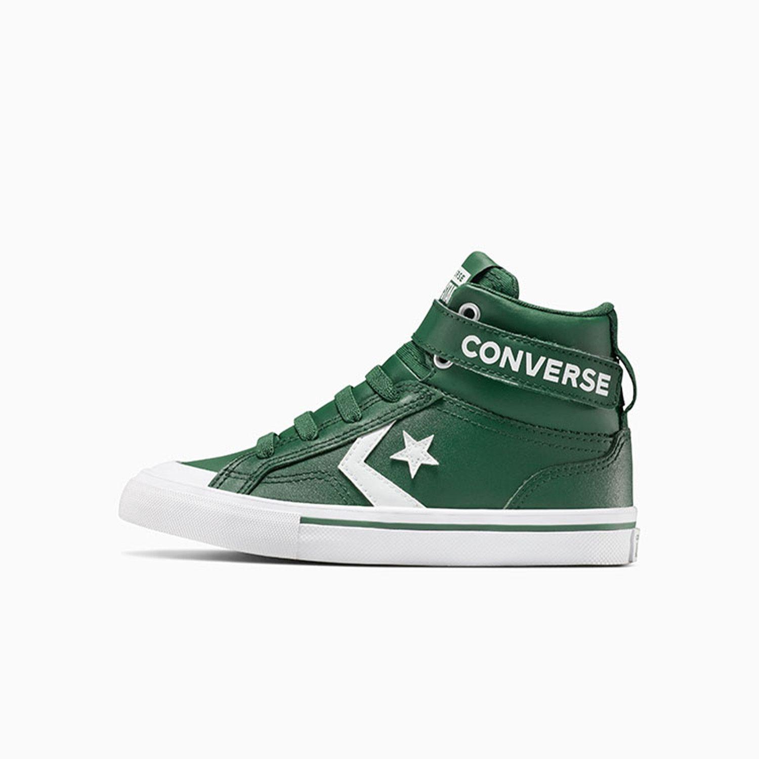Zapatilla Converse Pro Blaze Strap Niños Verde-1