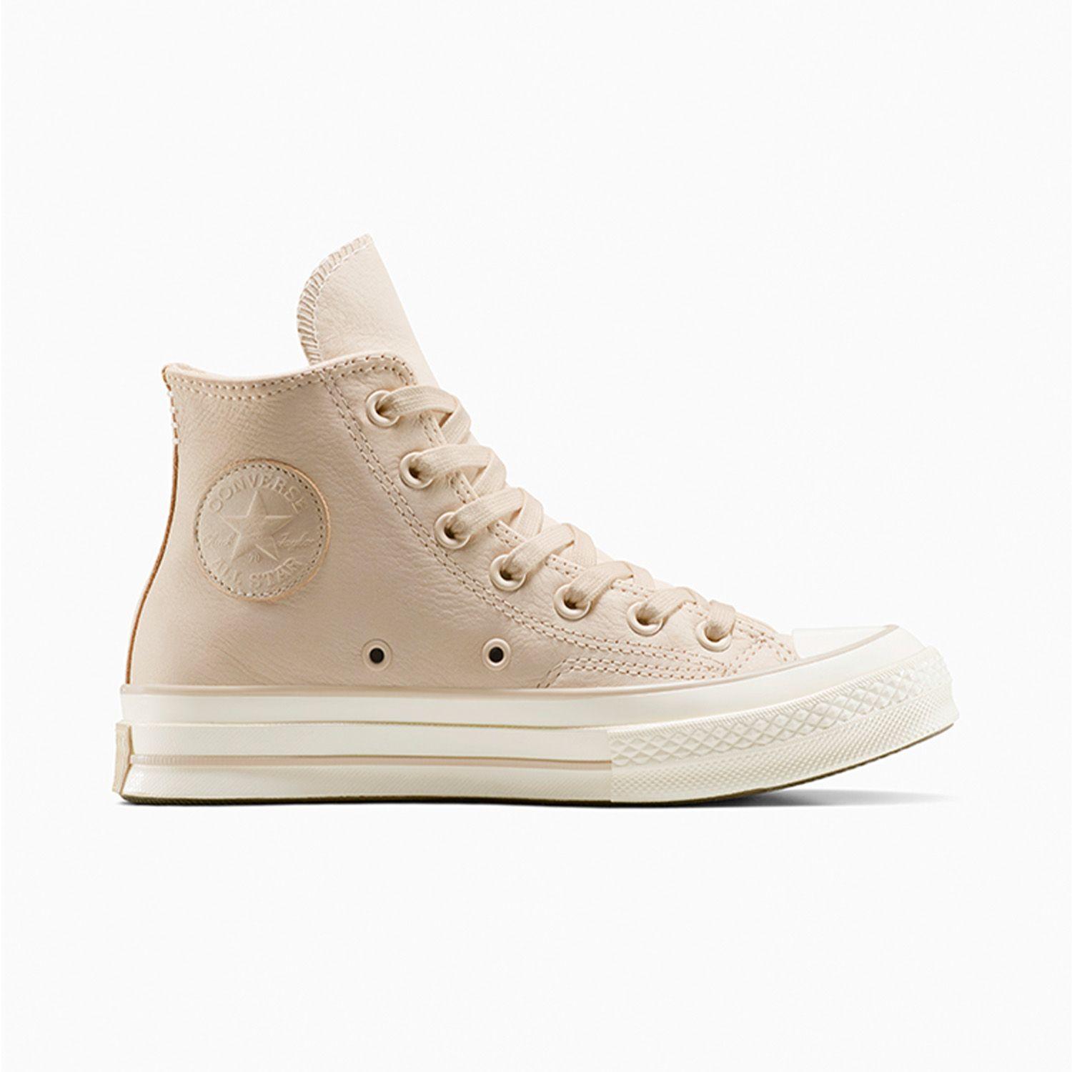 Zapatilla Converse Chuck 70 Crafted Color Suede Mujer Café Claro-0