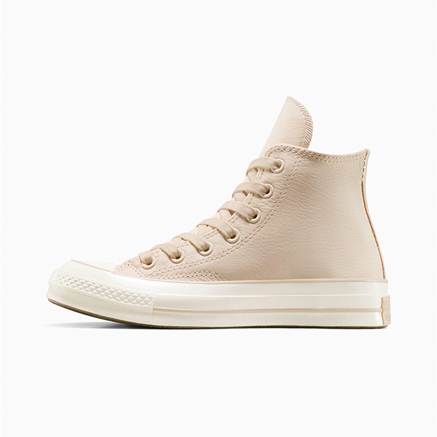 Zapatilla Converse Chuck 70 Crafted Color Suede Mujer Café Claro-1