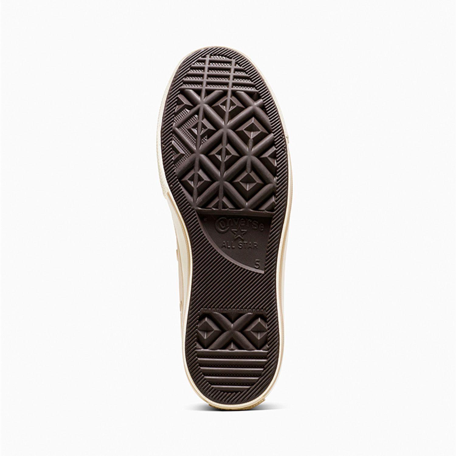 Zapatilla Converse Chuck 70 Crafted Color Suede Mujer Café Claro-6