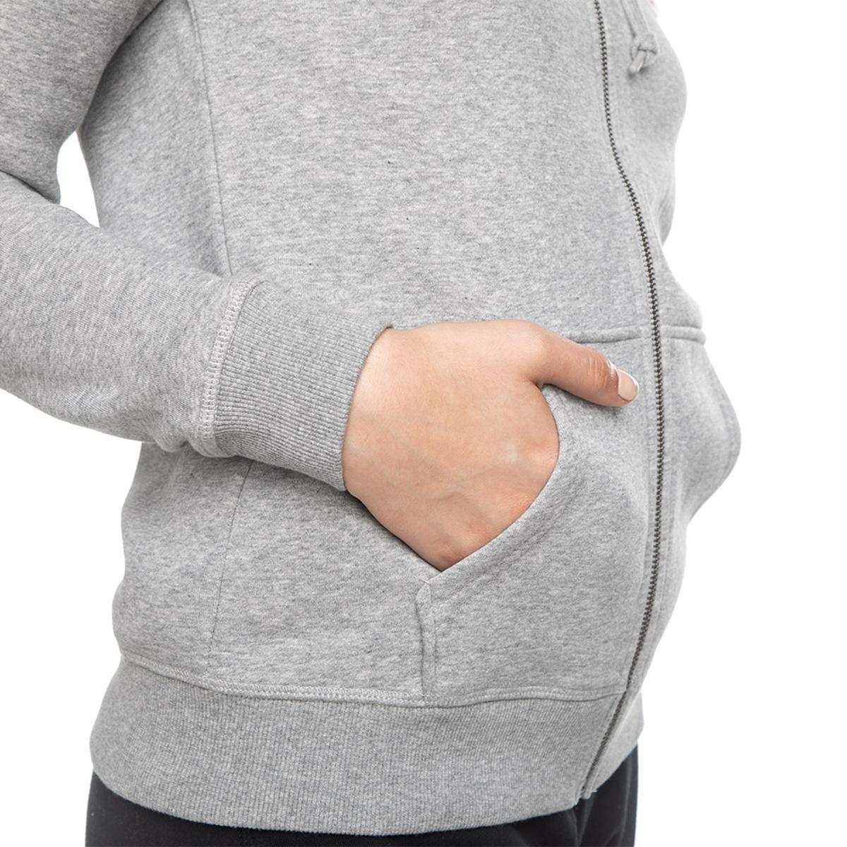 Polerón Converse Core Chuck Patch Mujer Gris-3