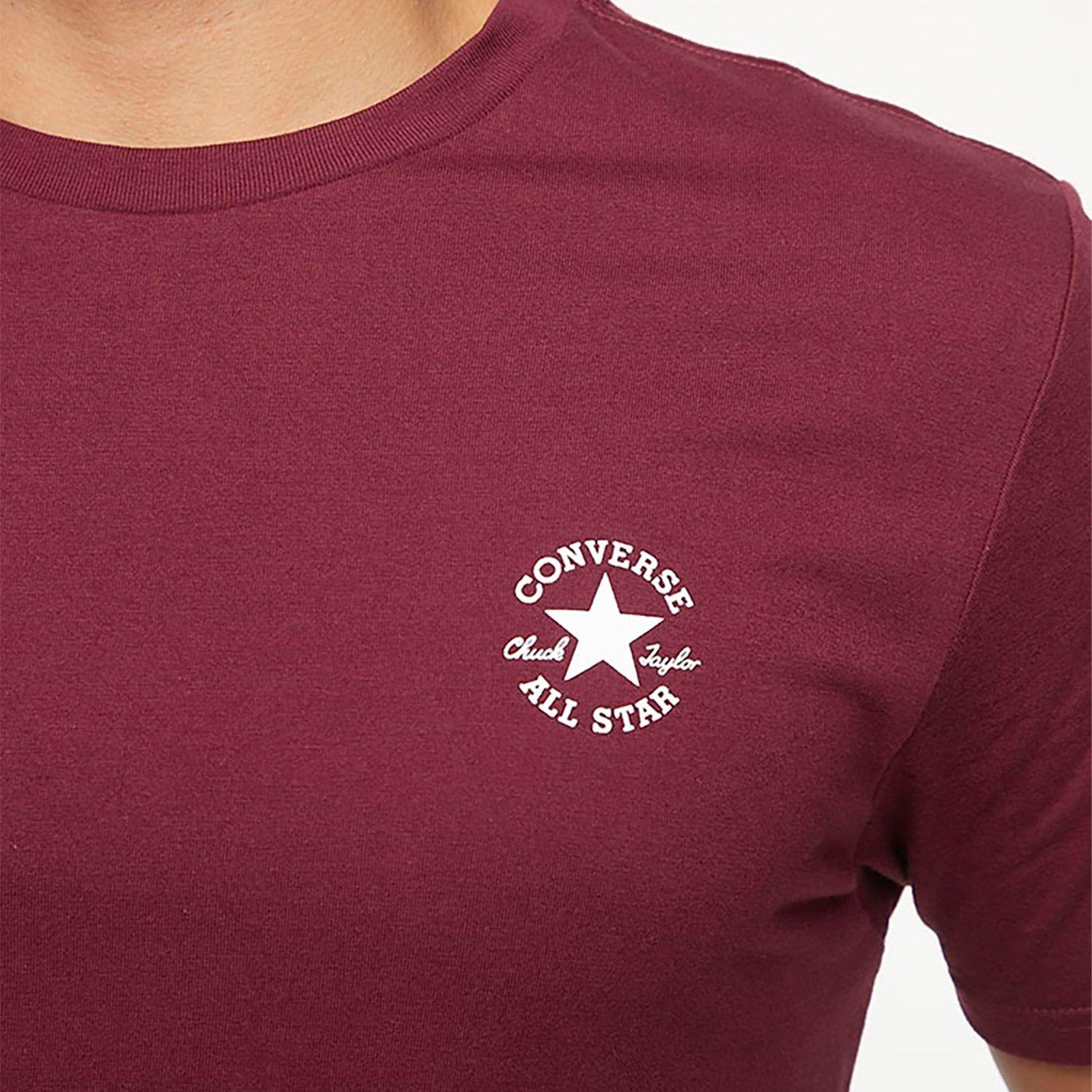 Polera Converse Chuck Chest Hombre Burdeo-3
