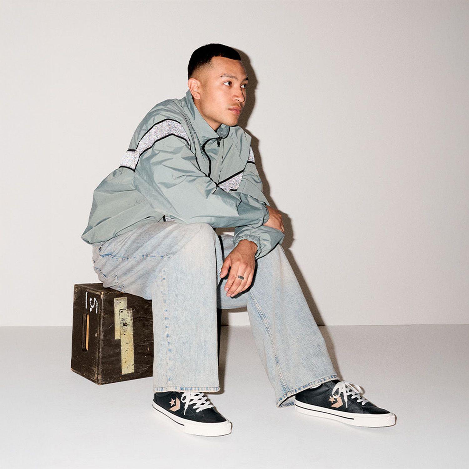 Zapatilla Converse Sport Casual Hombre Negro-6