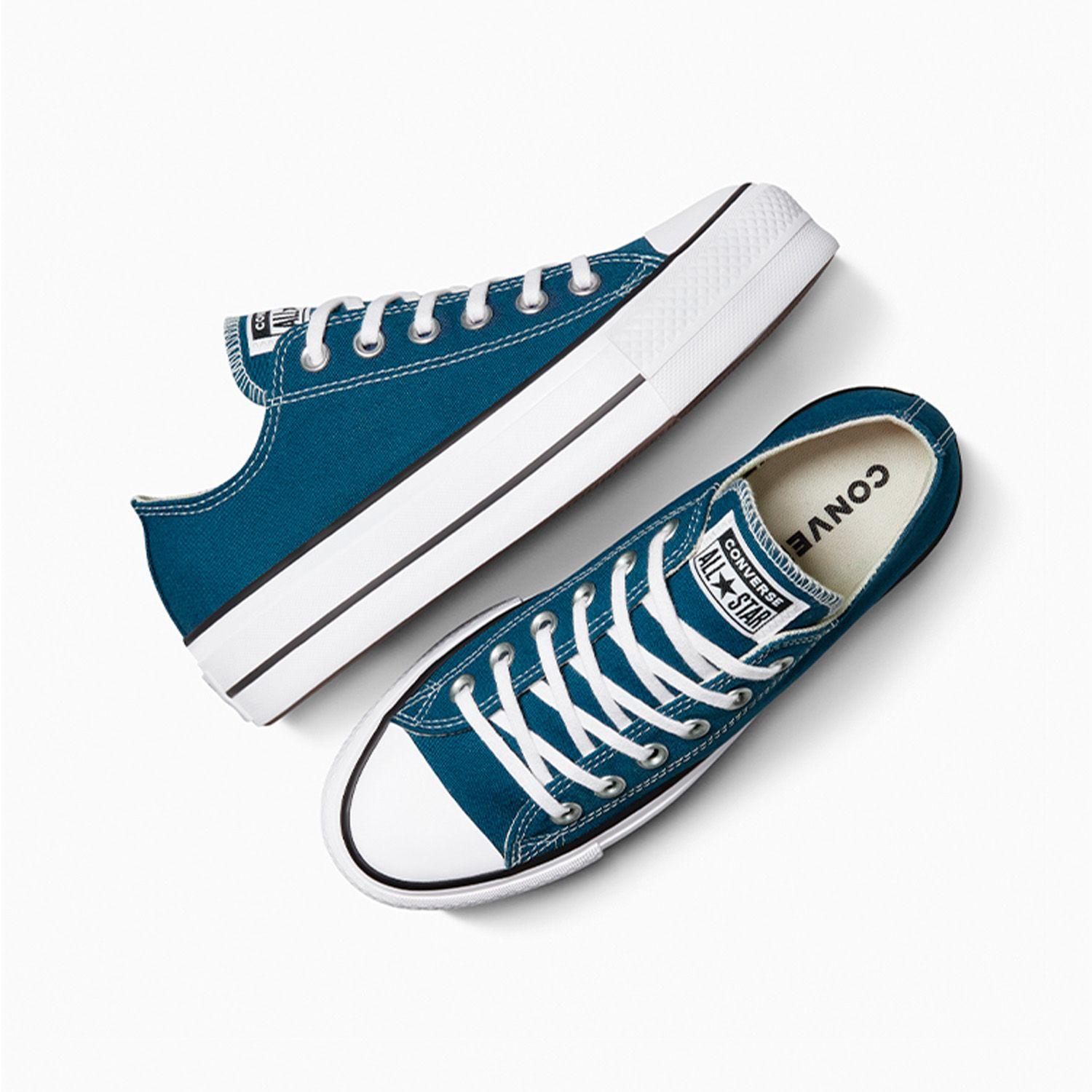 Zapatilla Converse Chuck Taylor All Star Lift C Mujer Azul-2