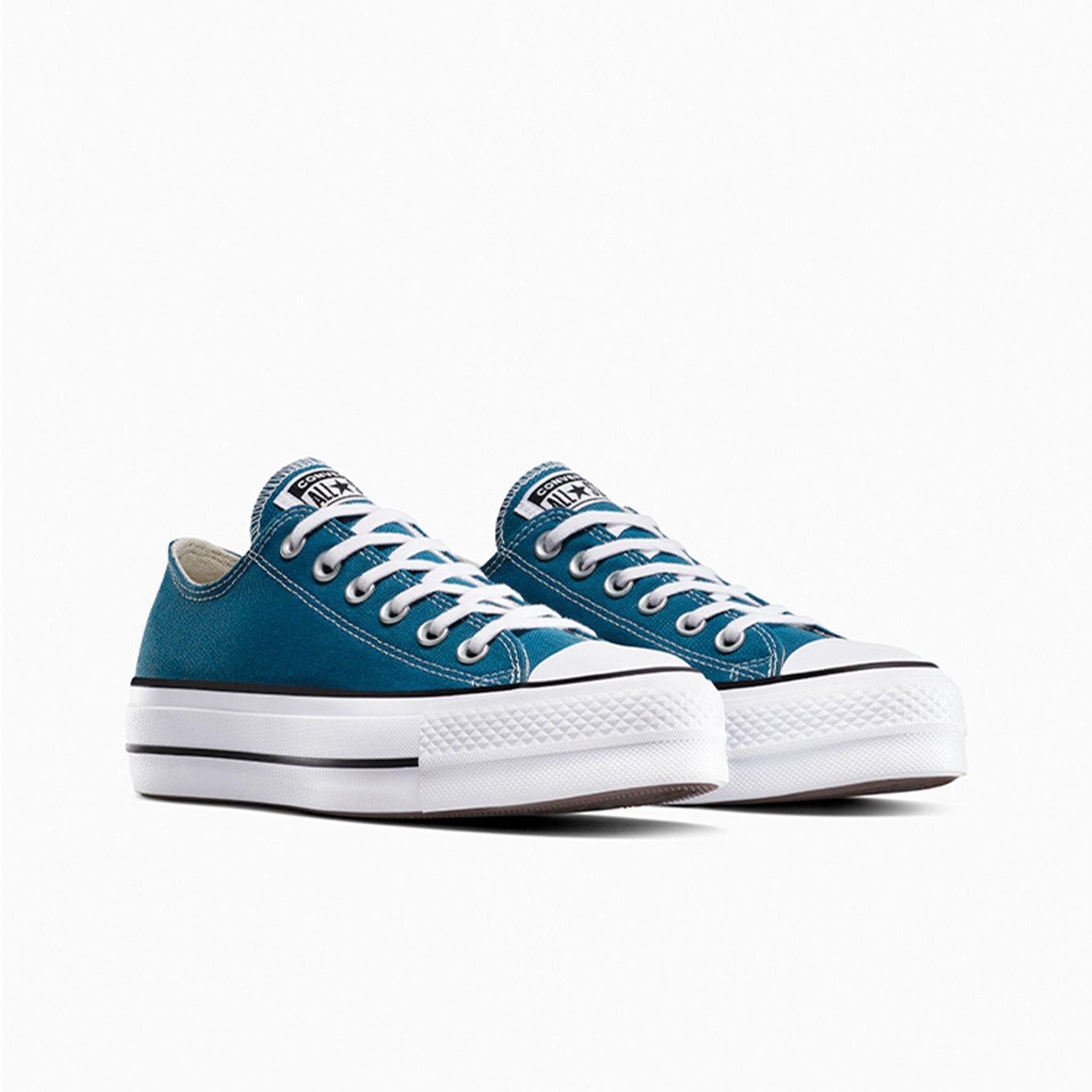 Zapatilla Converse Chuck Taylor All Star Lift C Mujer Azul-3